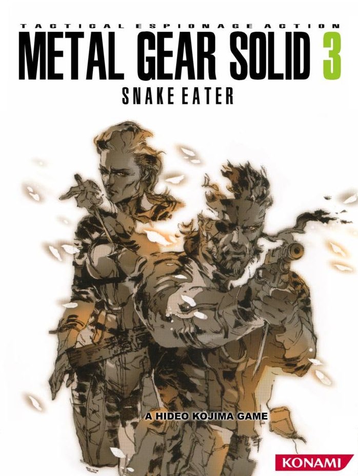 Metal Gear Solid 3 Snake Eater USA (americano) - Completo em estado de novo